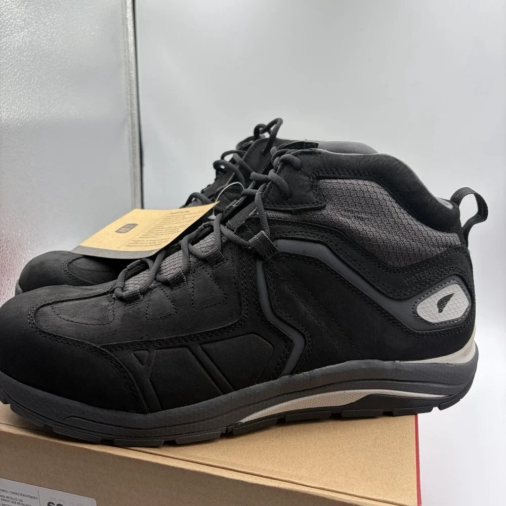 Red Wing CoolTech Athletics 6349 Men's Size 12 D Work Boots Black